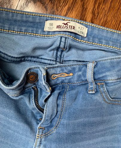 Hollister Low Rise Light Wash Jean Leggings Blue Size 27 - $12 (76% Off  Retail) - From Mac
