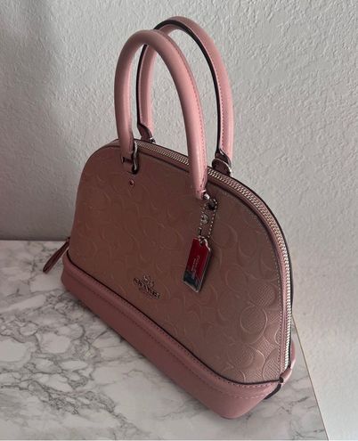 Coach Mini Sierra Satchel In Signature Leather f27597 - $149 New