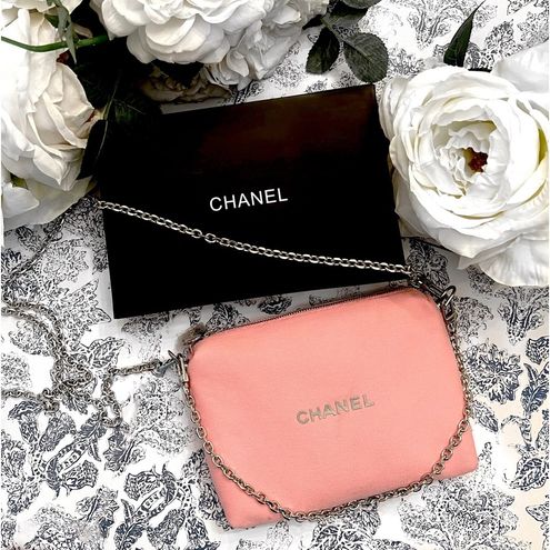 📔 CHANEL PALE PINK FEVER ! CHANEL Cosmetic Case CHANEL PINK