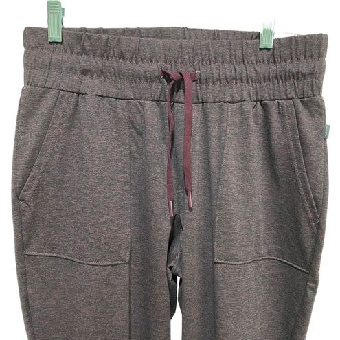 Mondetta Pants Jogger Size Medium Wine Red Patch Pockets Drawstring NEW -  $12 New With Tags - From Jael