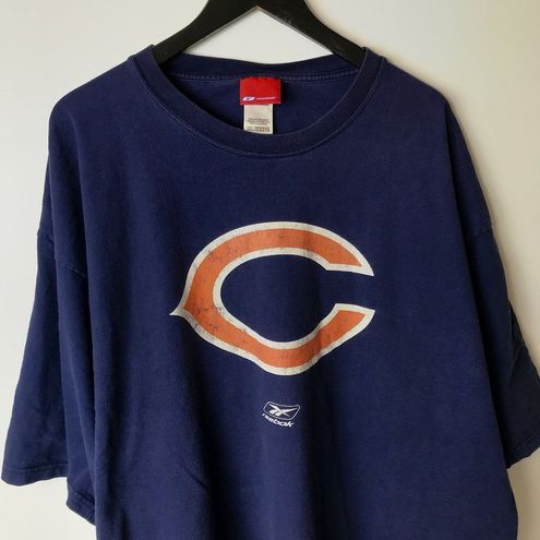 Vintage NFL Chicago Bears Pullover Hoodie Size Medium Grey Y2K 