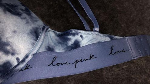 PINK - Victoria's Secret PINK Wear Everywhere Super Push Up Bra Blue - $43  - From Jamisha