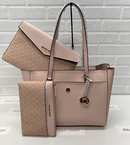 Michael Kors Outlet Maisie Large Logo 3-in-1 Tote Bag in Pink - One Size