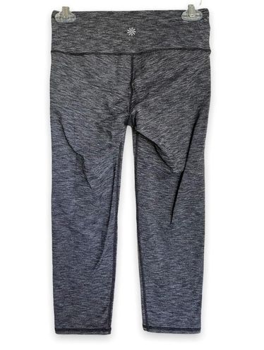 Athleta Womens Leggings Size XS Space Dye Gray Chaturanga Capri Crop 921625  - $18 - From Katie