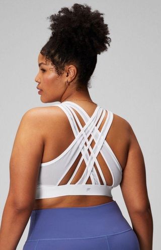 Fabletics Faye High Impact Sports Bra Size 3x NW Detailed Tag Reg $64.95  White - $20 (69% Off Retail) - From BZ