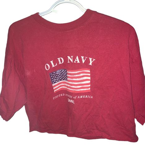 Vintage Old Navy Flag 2001 tee, Old navy flag tee