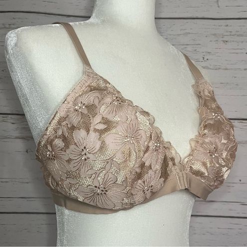 Aerie Lace Triangle Bra Tan Size XL - $22 - From Rhonda