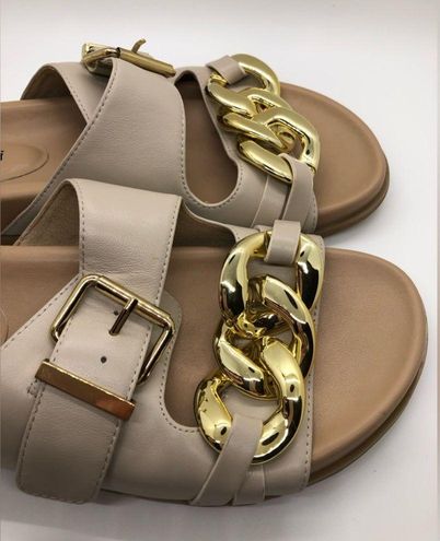 Vaneli Womens Farasy Soft Beige Nappa Sandals Size 9 - $21 - From