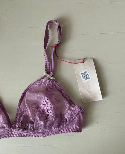 Stella McCartney Gwyneth Gazing Underwire Bra Lilac S20-167 - Free