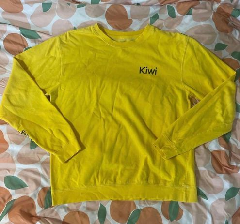 Harry styles shop kiwi sweatshirt yellow