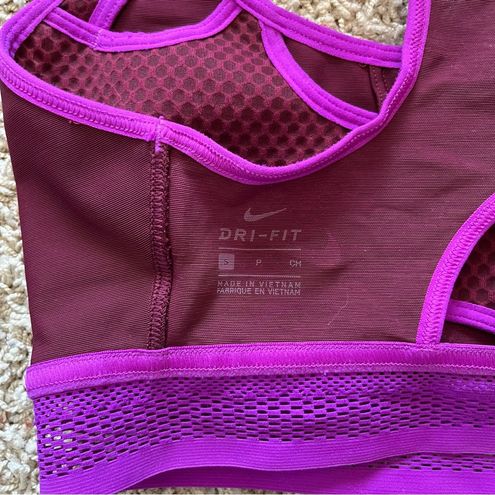 Nike Swoosh Ultrabreathe Sports Bra Running Training Purple - $17
