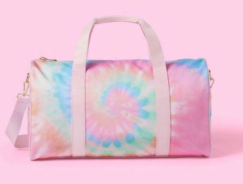 Target Stoney Clover Lane X Tie Dye Duffel Bag Pink - $90 New With