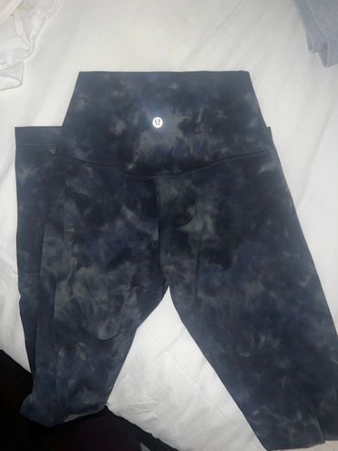 Lululemon Navy Green Tie Dye Align Leggings 28” Multiple Size 4 - $65 (45% Off  Retail) - From Isabelle