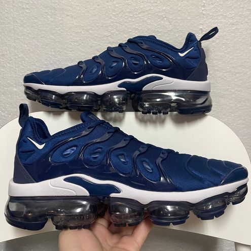 Nike Air VaporMax Plus Royal Blue Sneakers Shoes Size 9.5 Mens or Size 11  Womens - $162 (46% Off Retail) - From Diana