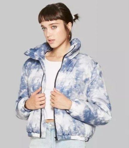 Louis Vuitton Tie-Dye Puffer Coat