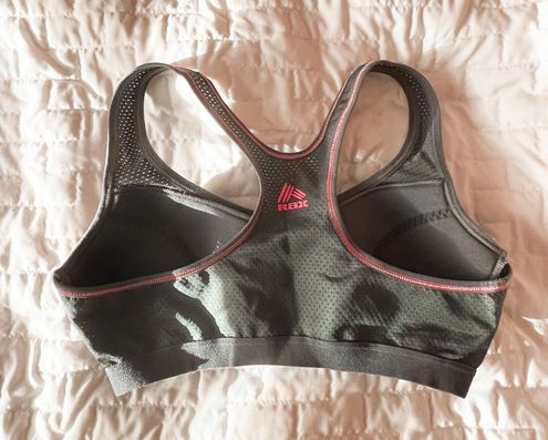 Rbx Active RBX Mesh Grey Sports Bra Size Small Gray - $5 (80