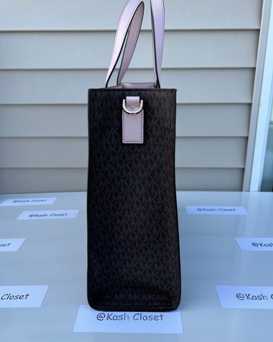 Michael Kors MK Kenly Large Logo Tote Bag - Powder Blush Multiple - $169  (57% Off Retail) New With Tags - From Kash