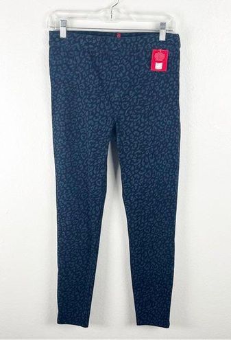 SPANX® Denim Leopard Ankle Jean-ish Leggings