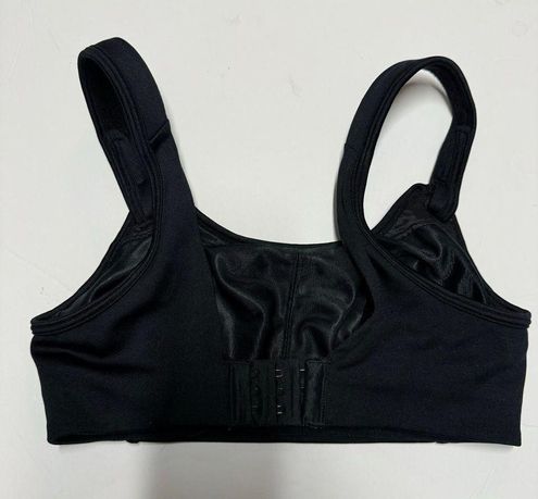 Brooks Running Womens Black Fiona Sports Bra Moving Comfort Adjustable Size  30B - $22 - From Heather