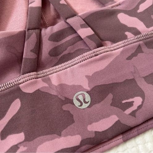 Lululemon NWT Energy Bra Long Line in Incognito Camo Pink Taupe Multi, Size  2 - $46 New With Tags - From Brynna