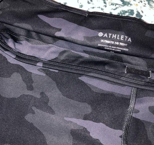 Athleta size medium camo athletic leggings - $38 - From Melinda