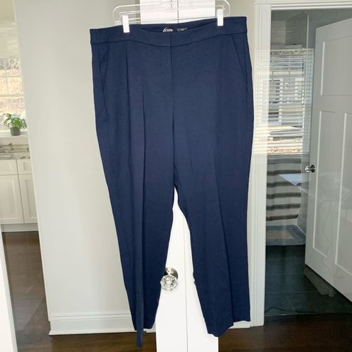 J.Crew Kate straight-leg pant in four-season stretch BK251 - Navy