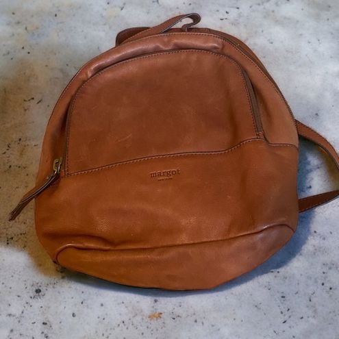 Margot NWOT New York Kimmie backpack in Cognac Brown - $62 (69% Off Retail)  - From Liv