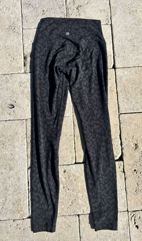 Lululemon Align Leggings Formation Camo Deep Coal Multi / Black Size 4 -  $61 - From Shaylie