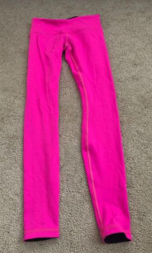 Lululemon Hot Pink Lulu Lemon Leggings Size 4 - $45 (62% Off Retail) - From  Grace