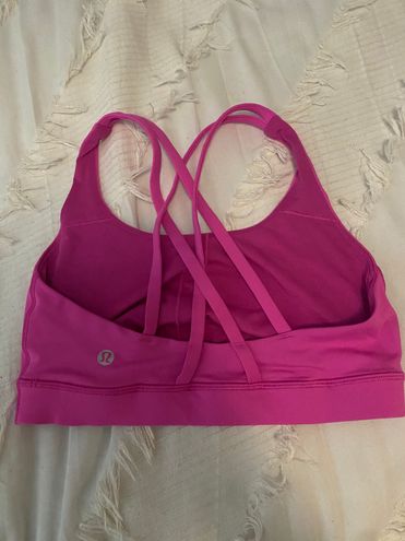 Lululemon Energy Bra Sonic Pink - $50 - From Maddy