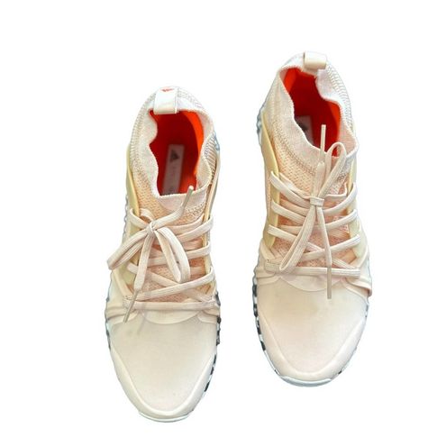 Adidas by Stella McCartney Peach Leopard Sneakers