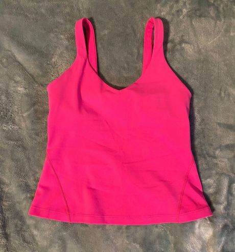 Lululemon Align Waist-Length Tank Top Pink Size 6 - $60 (11% Off