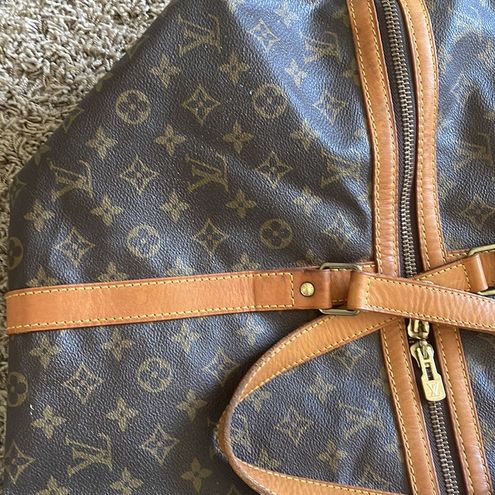 Louis Vuitton Monogram Keepall Sac Souple 55 duffle Travel Bag Brown - $750  (68% Off Retail) - From Cody