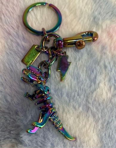 Coach MINT Keychain Bag Charm Rexy T-Rex Dinosaur Hologram - $175 (12% Off  Retail) - From Anne