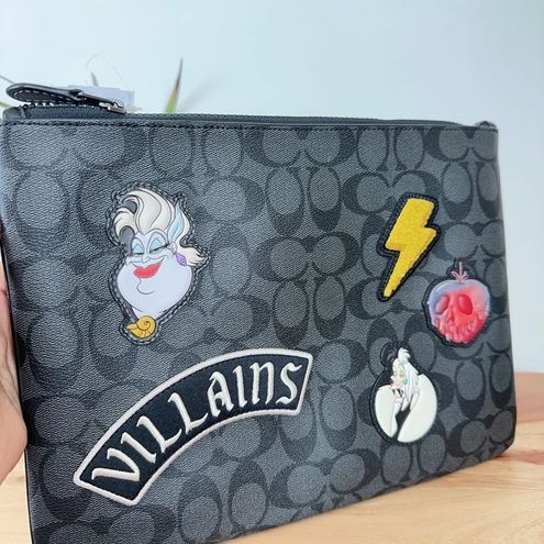 Coach X Disney Villains Large Pouch - $146 New With Tags - From