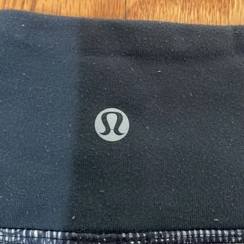 Lululemon Graphic Swirl Print Cropped Leggings Grey Size 4 - $21