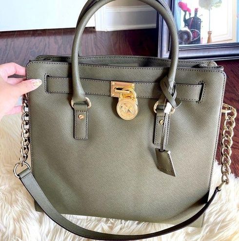 Michael Kors hamilton tote bags/ shoulder bag /satchel bag /leather/NWT -  $155 New With Tags - From Dorothy
