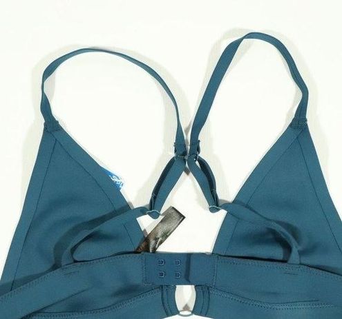 🔥FREE PEOPLE Intimately Oh Scuba Bralette Midnight Cowboy Teal OB1226170🔥