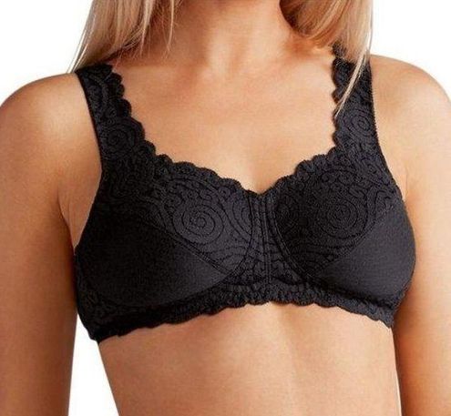 Amoena Jasmin Wire-Free Soft Bra - Black Size undefined - $36 New With Tags  - From Maybel