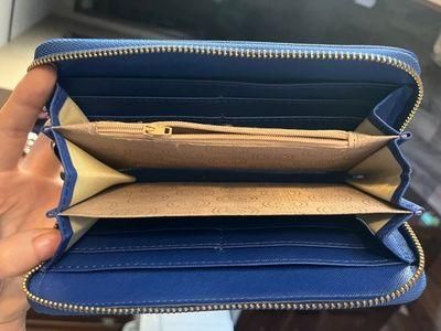 Michael Kors Clutch Wallet Blue - $32 (68% Off Retail) - From Christina