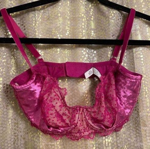 Victoria's Secret Dream lace velvet angels push up without padding