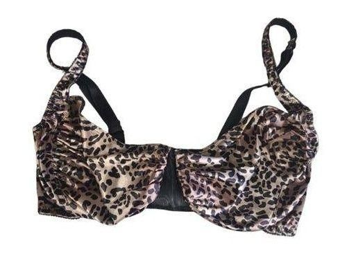 Olga Bra Size 36D Animal Print Underwire Unlined No Padding Cheetah Brown  315 - $14 - From Skyfalling
