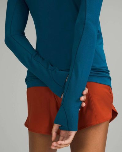 Lululemon Swiftly Tech Long Sleeve Race Length Capri Blue Size 4 - $73 -  From Eden