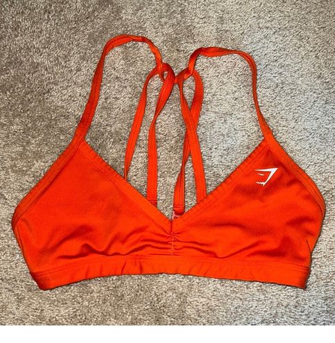 Gymshark Minimal Sports Bra Red - $50 (16% Off Retail) - From Amalia