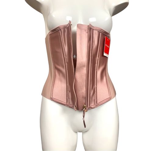 Spanx Cameo Blush Pink Under Sculpture Waist Cincher Corset