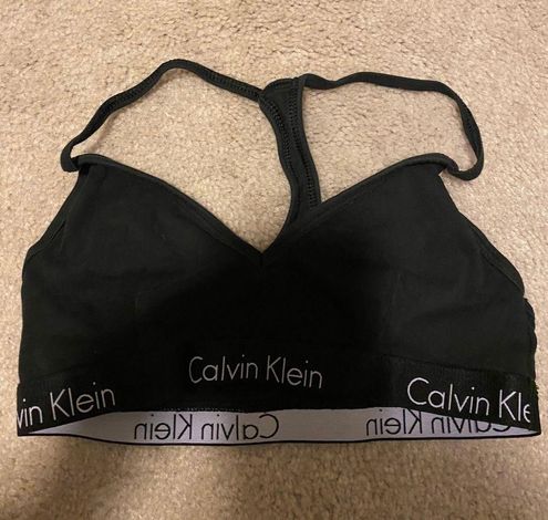 Calvin Klein Sports Bra Black - $14 - From Maddie