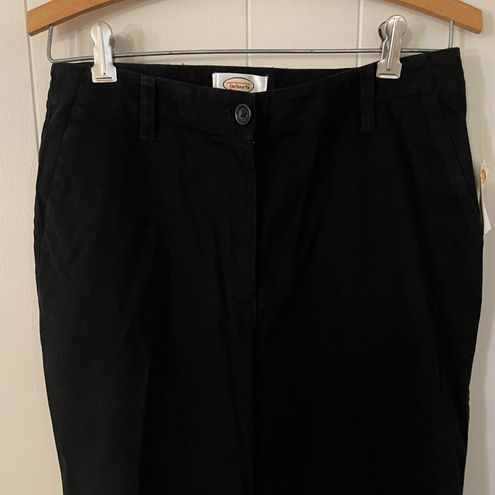 Talbots Solid Black Dress Pants Size 10 (Petite) - 77% off