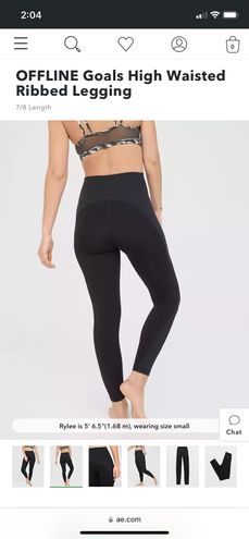 OFFLINE Goals High Waisted Ribbed Legging