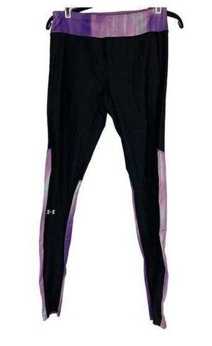 Under Armour Under Amour Compression Heat Gear Ankle Crop Purple Leggings  Size Small - $25 - From SamKing