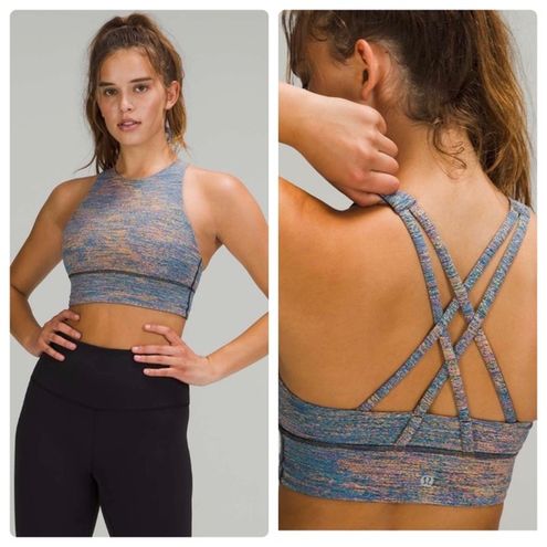 Lululemon high neck energy bra- long line Size 6 - $48 - From Karin